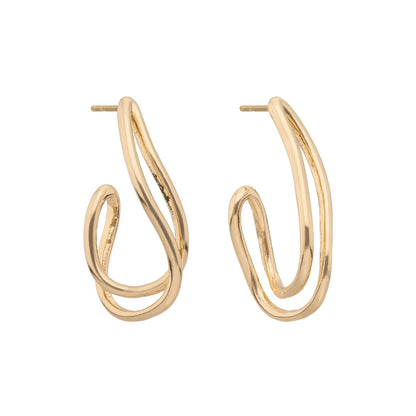 Aretes Anne Klein Color Dorado 01G01310 Para Dama
