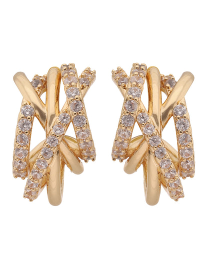 Aretes Anne Klein Color Dorado 01G01312 Para Dama