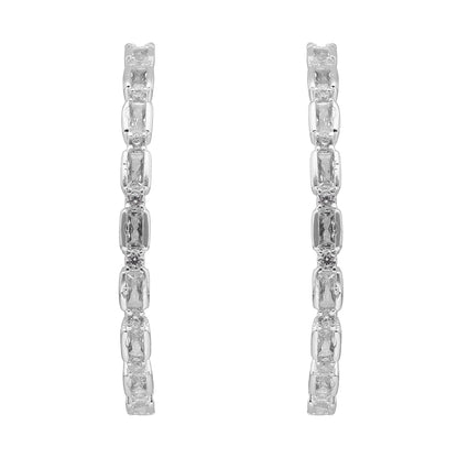Aretes Anne Klein Color Plateado 01G01411 para Dama