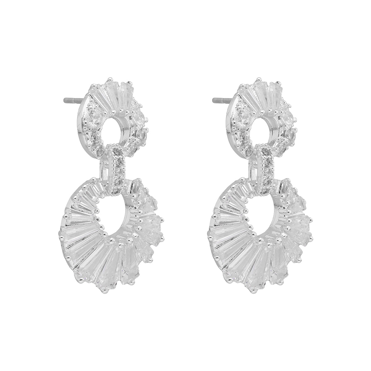 Aretes Anne Klein Color Plateado 01G01423 para Dama