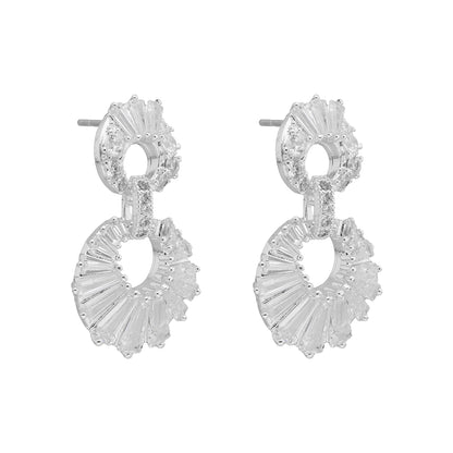 Aretes Anne Klein Color Plateado 01G01423 para Dama