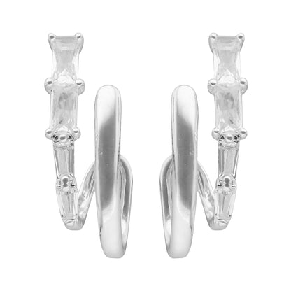 Aretes Anne Klein Color Plateado 01G01484 para Dama