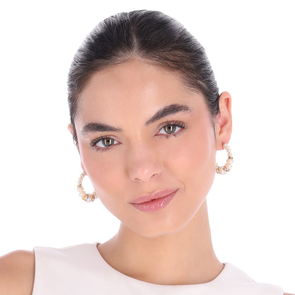 Aretes Anne Klein Color Dorado 01G01495 para Dama