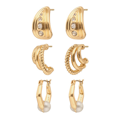 Aretes Anne Klein Color Dorado 01G01525 para Dama