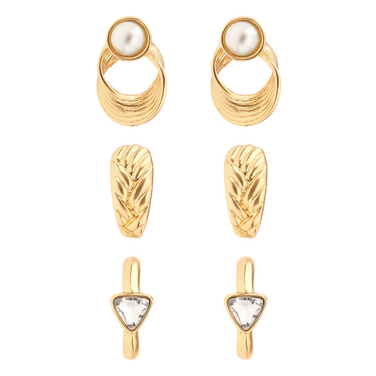 Aretes Anne Klein Color Dorado 01G01537 para Dama