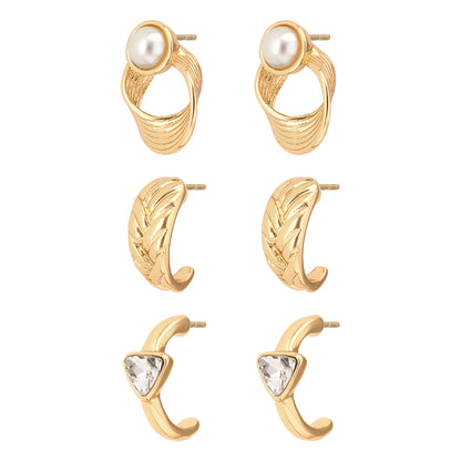 Aretes Anne Klein Color Dorado 01G01537 para Dama