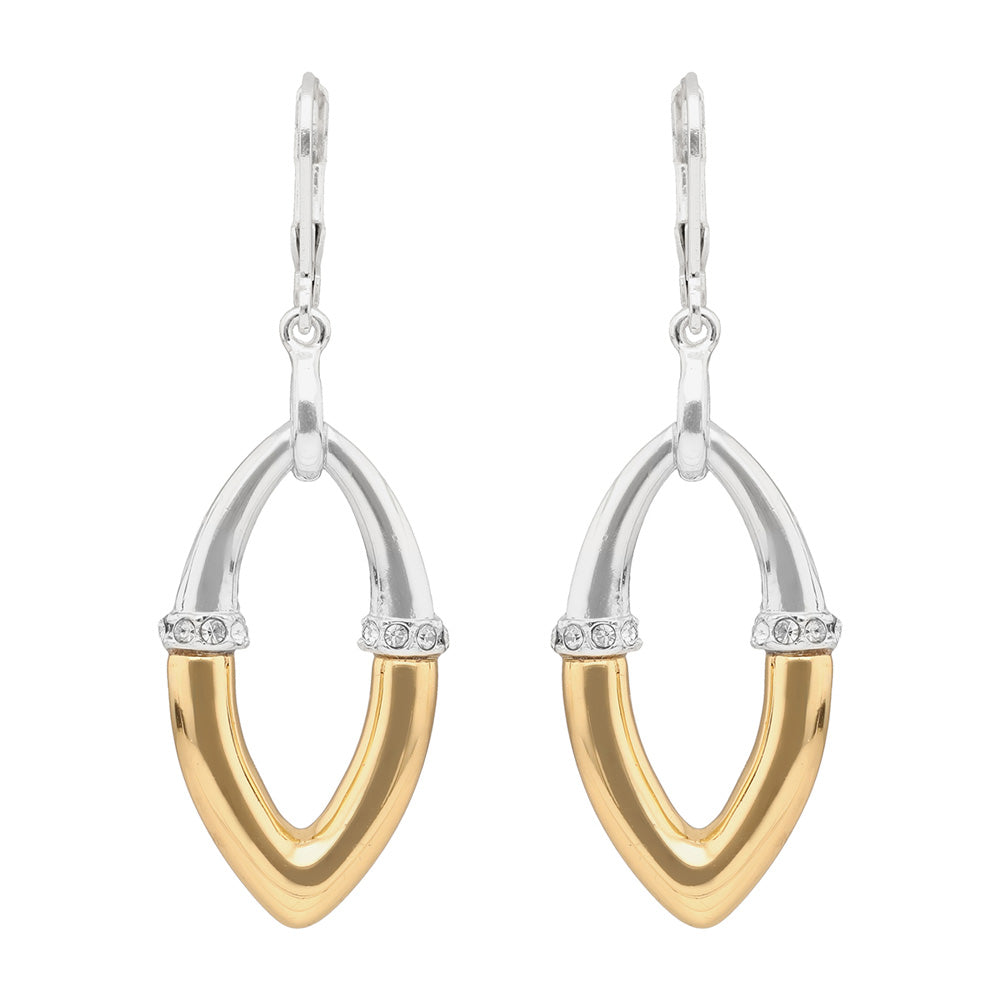 Aretes Anne Klein Color Bitono 01G01559 Para Dama