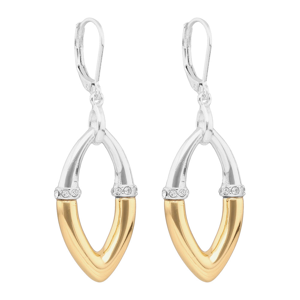 Aretes Anne Klein Color Bitono 01G01559 Para Dama