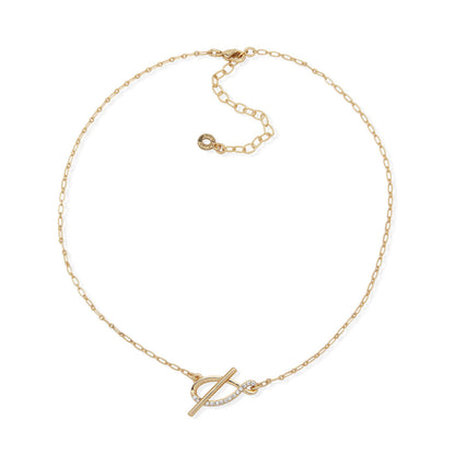 Collar Anne Klein color dorado 01N00109