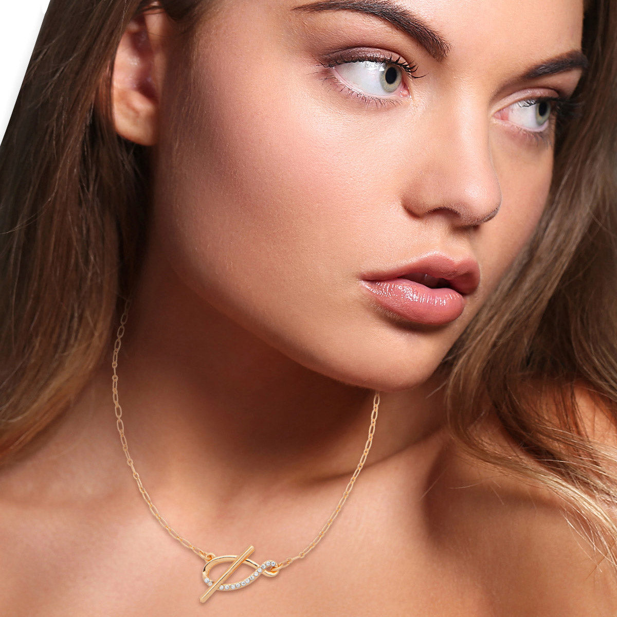 Collar Anne Klein color dorado 01N00109