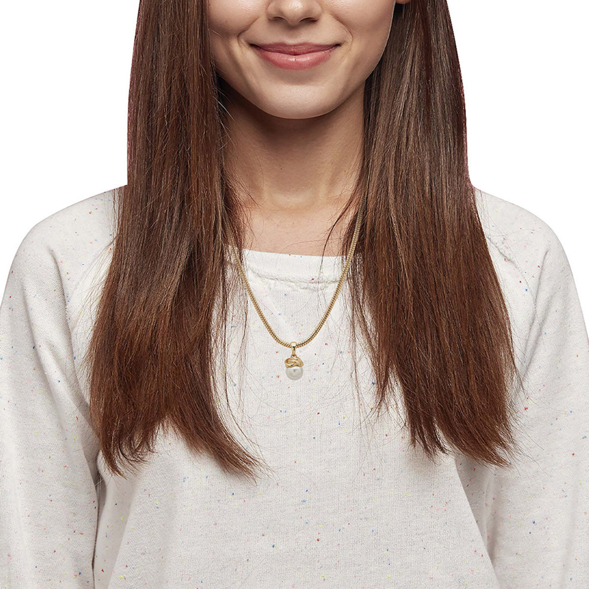Collar Anne Klein Color Dorado 01N00193_B Para Dama
