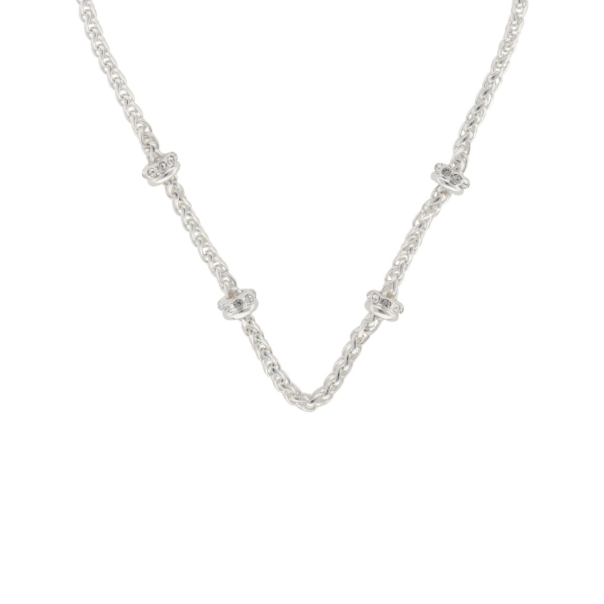 Collar Anne Klein Color Plateado 01N00557