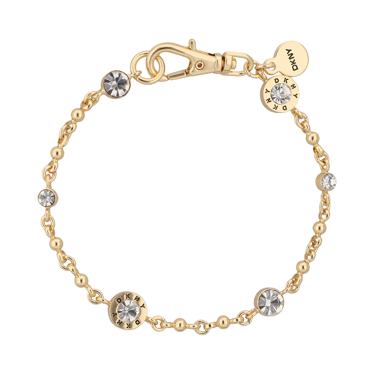 Pulsera DKNY Color Dorado 04B00346 Para Dama