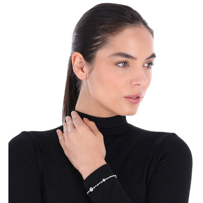 Pulsera DKNY Color Plateado 04B00349 Para Dama