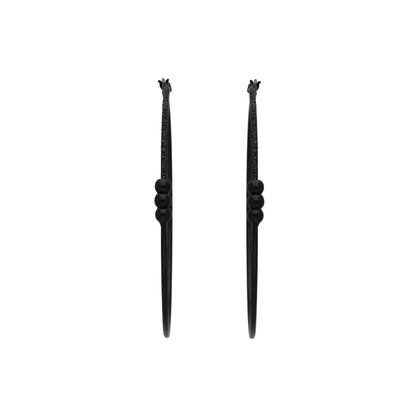 Aretes DNKY Color Negro 04G00488 Para Dama