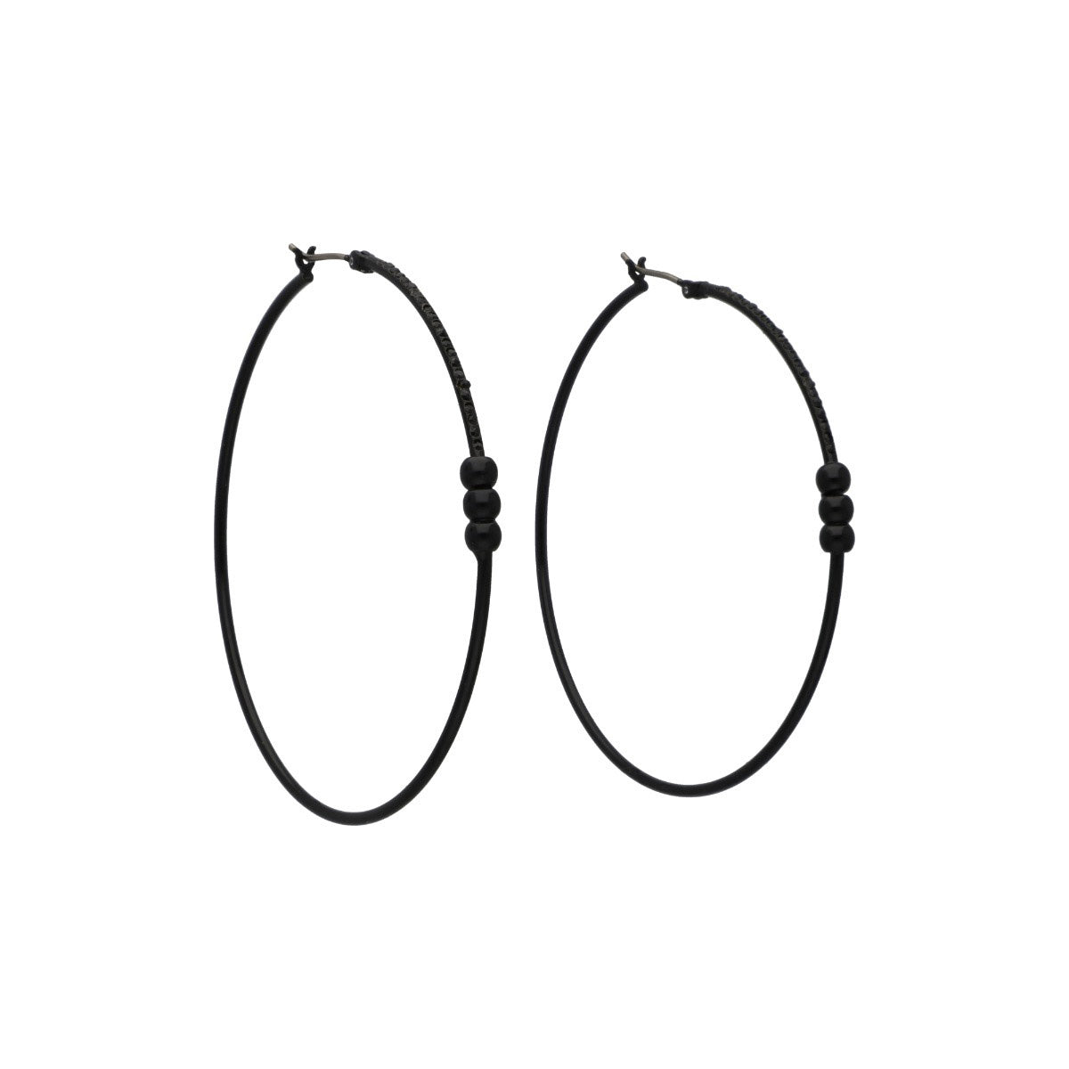 Aretes DNKY Color Negro 04G00488 Para Dama