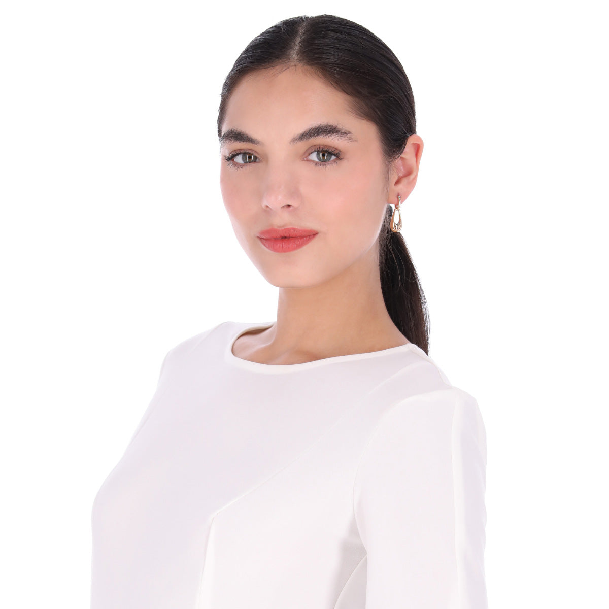 Aretes Dkny Color Dorado 04G00534