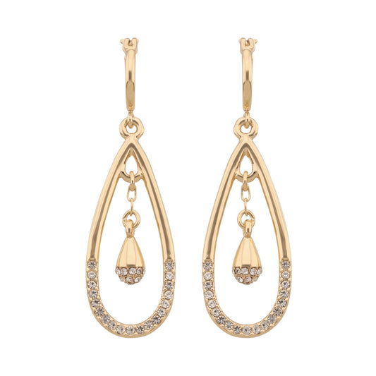 Aretes Dkny Color Dorado 04G00646