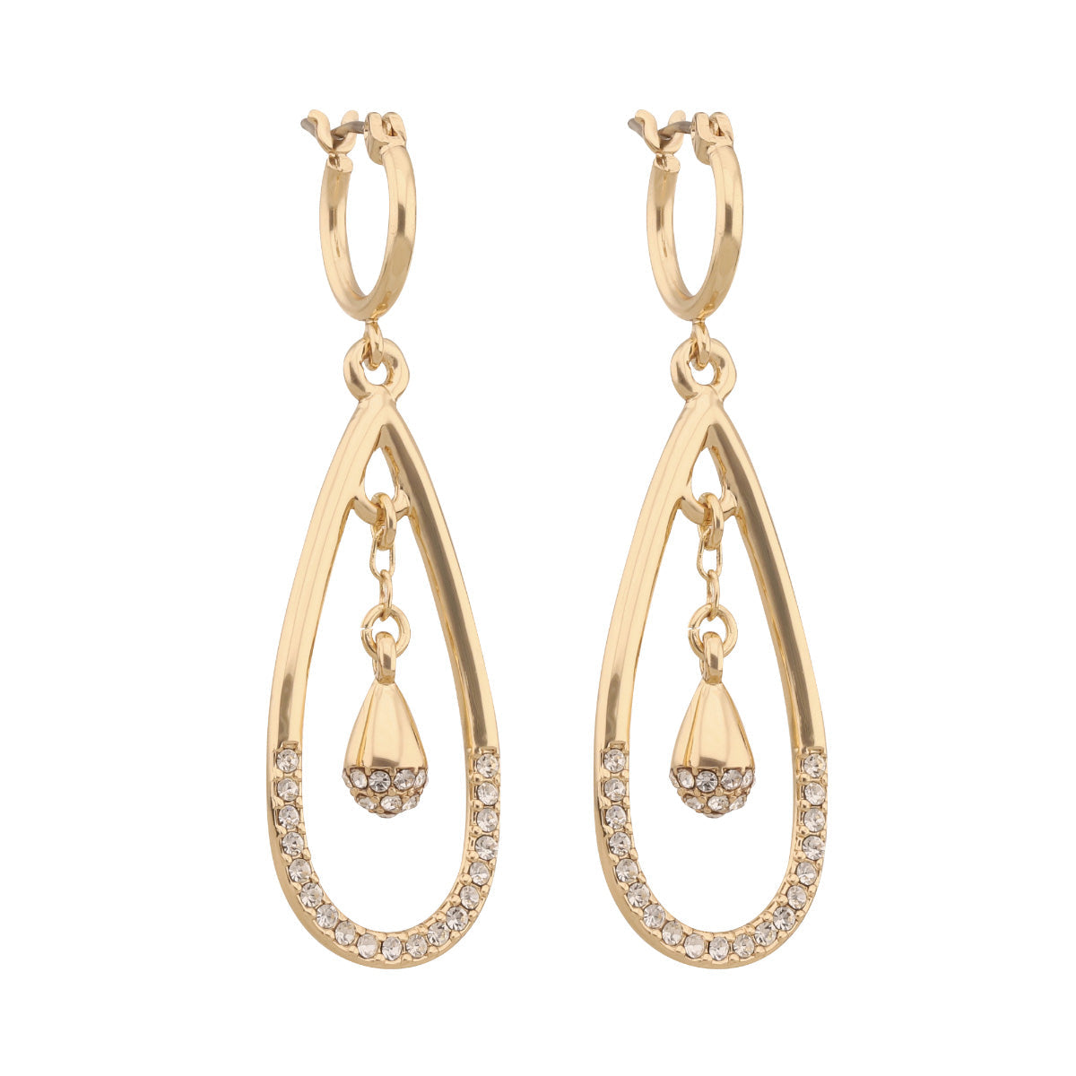 Aretes Dkny Color Dorado 04G00646