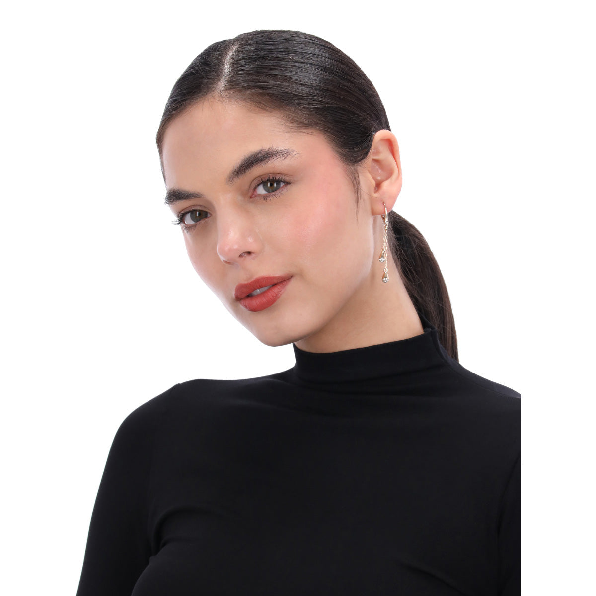 Aretes Dkny Color Dorado 04G00663