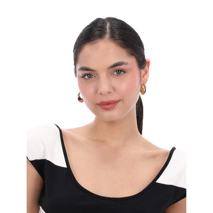 Aretes Dkny Color Dorado 04G00683