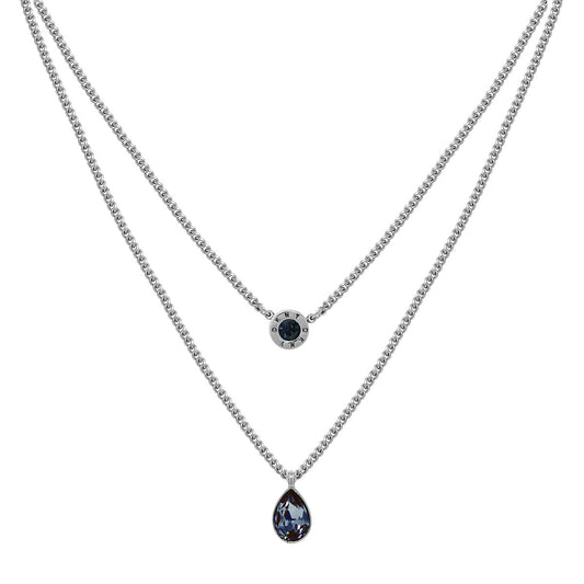 Collar Dkny Color Plateado 04N00025