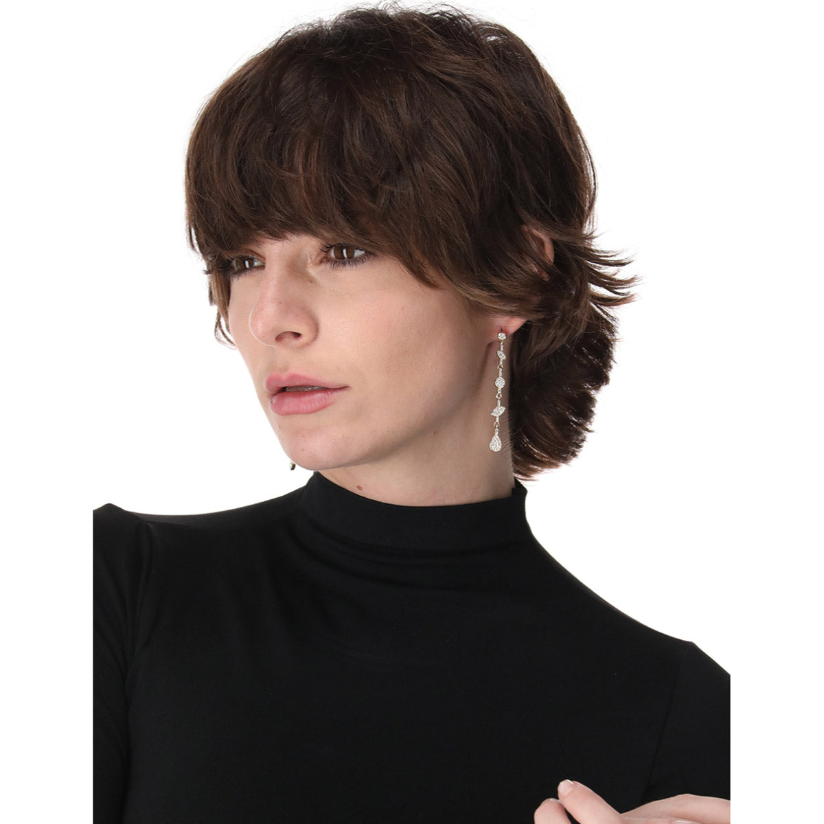 Aretes Givenchy color plateado 07G00429