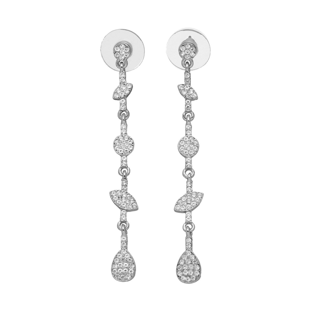 Aretes Givenchy color plateado 07G00432