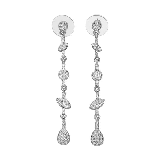Aretes Givenchy color plateado 07G00432