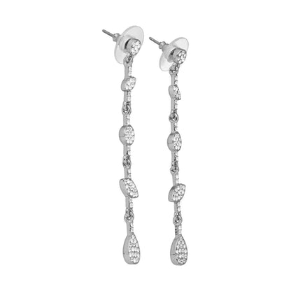 Aretes Givenchy color plateado 07G00432