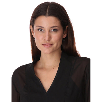 Aretes Givenchy color plateado 07G00451