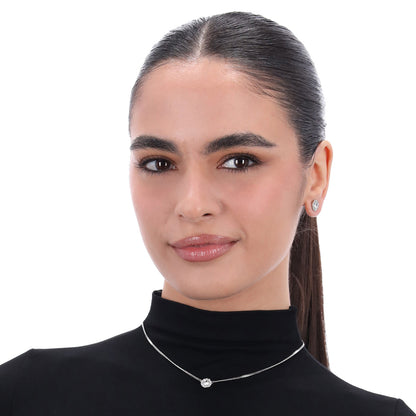 Collar Givenchy Color Plateado 07N00200-1 Para Dama
