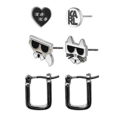 Aretes Karl Lagerfeld Color Plateado Kl09E00047