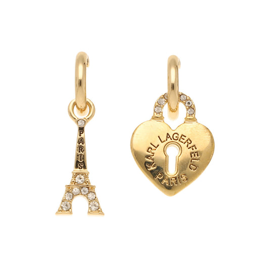 Aretes Karl Lagerfeld Color Dorado Kl09G00391