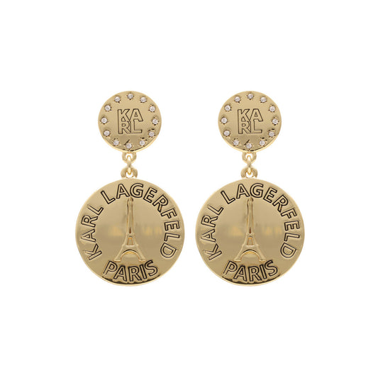 Aretes Karl Lagerfeld Color Dorado Kl09G00571