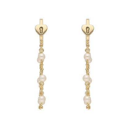 Aretes Karl Lagerfeld Color Dorado Kl09G00592