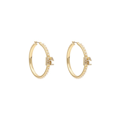 Aretes Karl Lagerfeld Color Dorado Kl09G00603