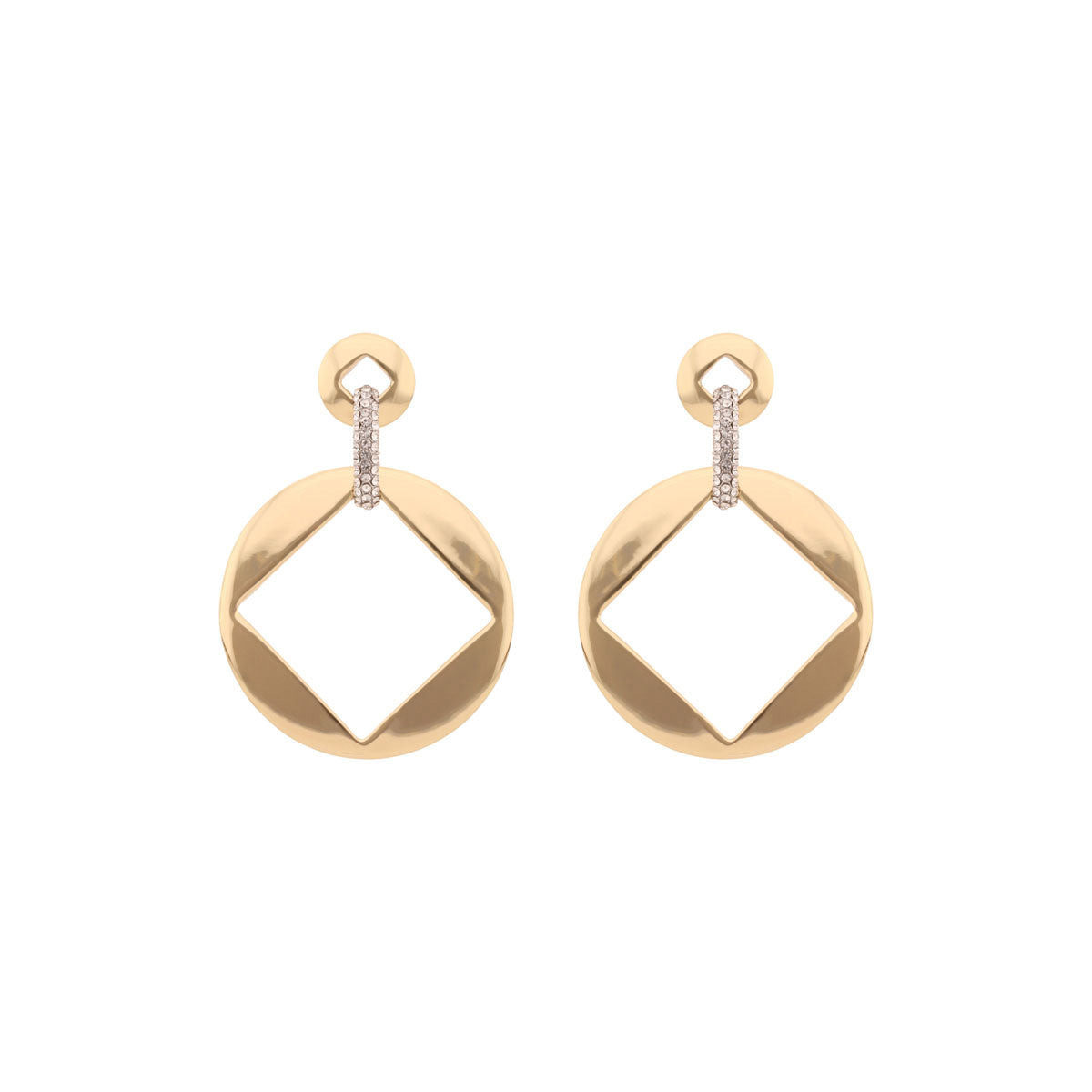 Aretes Karl Lagerfeld Color Dorado Kl09G00726 Para Dama