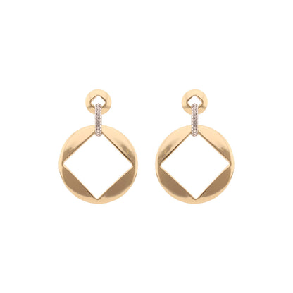 Aretes Karl Lagerfeld Color Dorado Kl09G00726 Para Dama