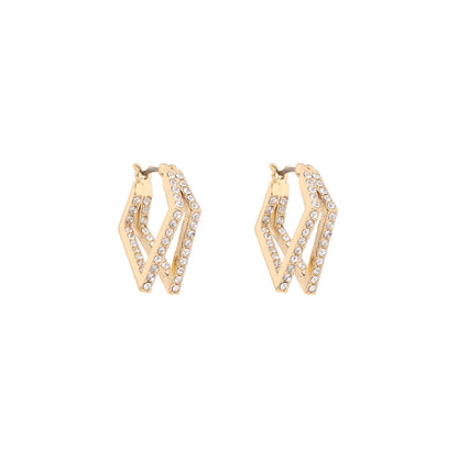 Aretes Karl Lagerfeld Color Dorado Kl09G00737 Para Dama