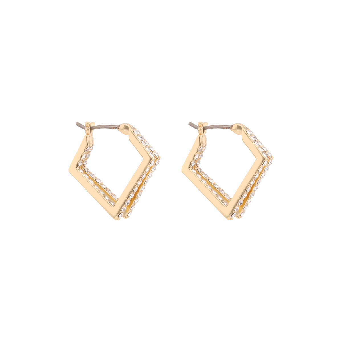 Aretes Karl Lagerfeld Color Dorado Kl09G00737 Para Dama