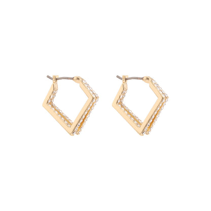 Aretes Karl Lagerfeld Color Dorado Kl09G00737 Para Dama