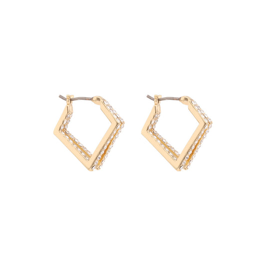 Aretes Karl Lagerfeld Color Dorado Kl09G00737 Para Dama