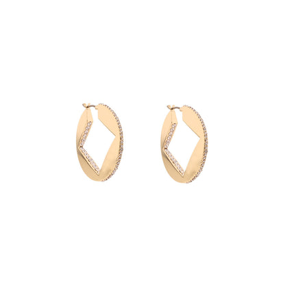 Aretes Karl Lagerfeld Color Dorado Kl09G00744 Para Dama
