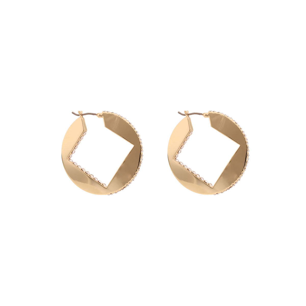 Aretes Karl Lagerfeld Color Dorado Kl09G00744 Para Dama