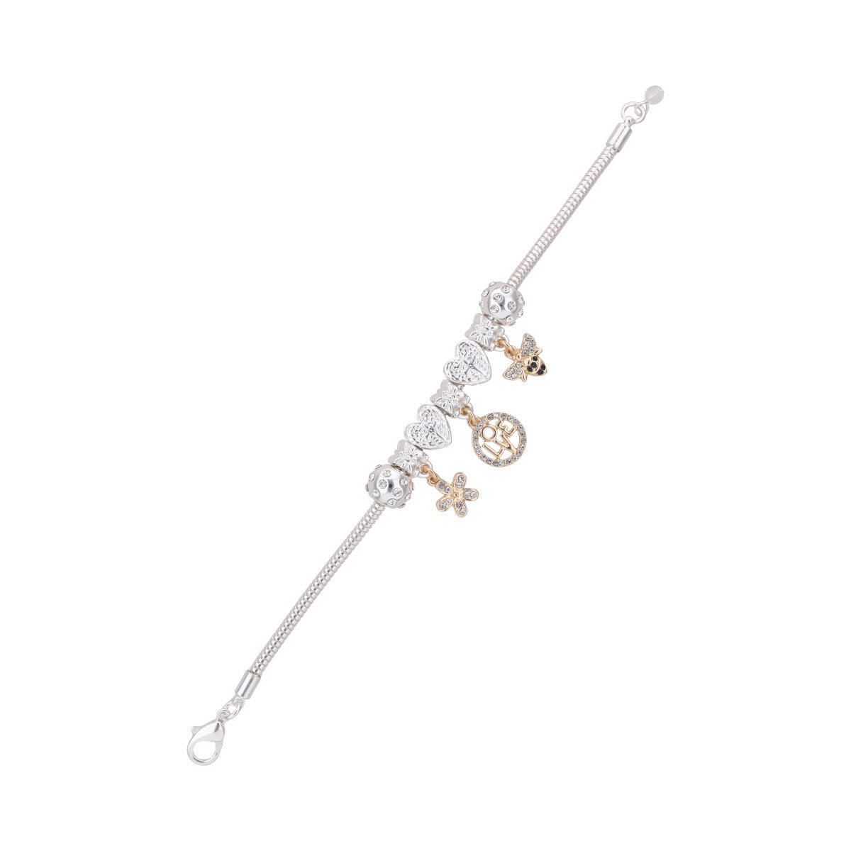 Boxpulsera Anne Klein Color Plateado 10B00491 Para Dama