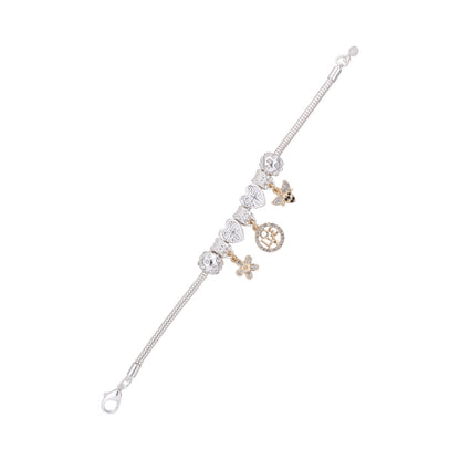 Boxpulsera Anne Klein Color Plateado 10B00491 Para Dama