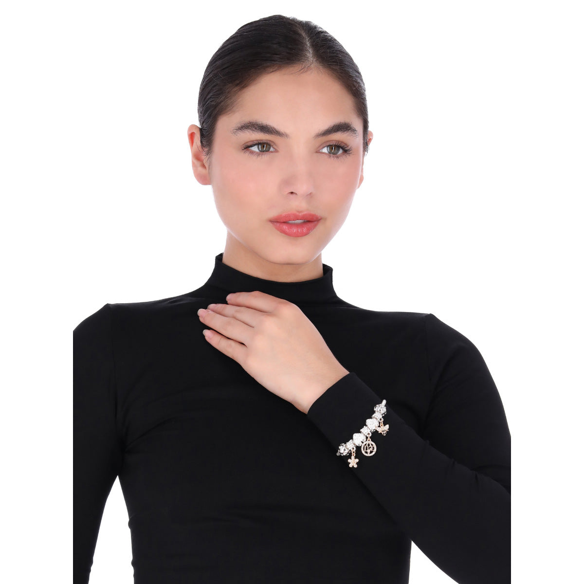 Boxpulsera Anne Klein Color Plateado 10B00491 Para Dama