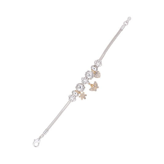 Boxpulsera Anne Klein Color Plateado 10B00495 Para Dama