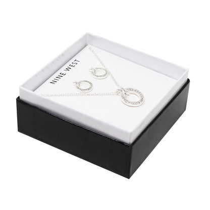Box Set Nine West color plateado 10S00448